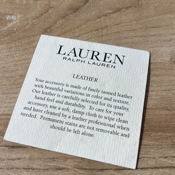 Ralph Lauren Ivory Leather Tote - Picture 12 of 12